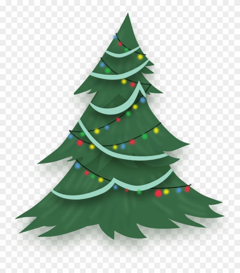 840x956 Pony Christmas Tree Credit Free Vector