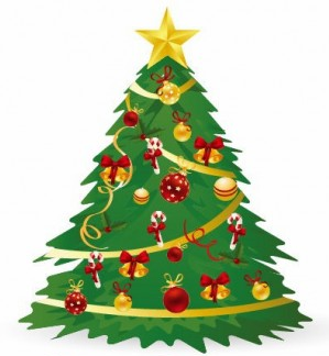 299x324 Christmas Tree Vector Illustration Vector Free Download