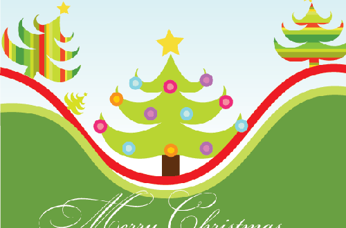 500x330 Free Colorful Christmas Vector Graphics For Designers Designbeep