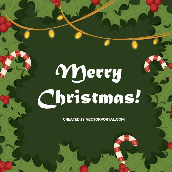 660x660 Merry Christmas Vector Art