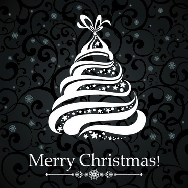 368x368 Black And White Christmas Backgrounds Free Vector Download