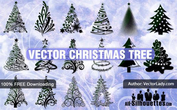 Christmas Vector Shapes With Photoshop Csh Psddude 599x371 Christmas Vector Shapes With Photoshop Csh Psddude