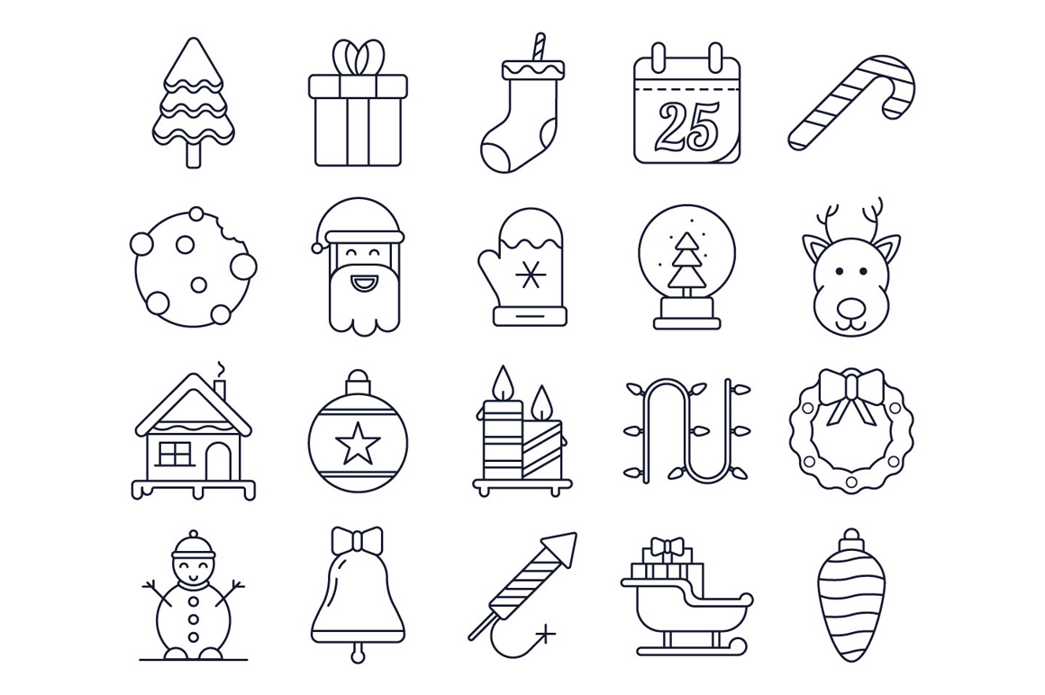 Free Christmas Vector Icons Free Graphics, Icons 1160x772 Free Christmas Vector Icons Free Graphics, Icons