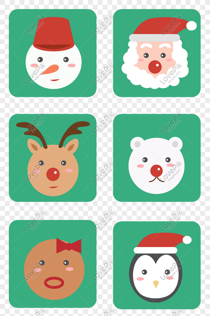 860x1289 Christmas Vector Avatar Icon Png Image Picture Free Download