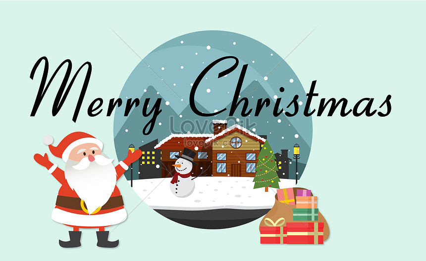 860x528 Christmas Vector Illustration Backgrounds Image Picture Free