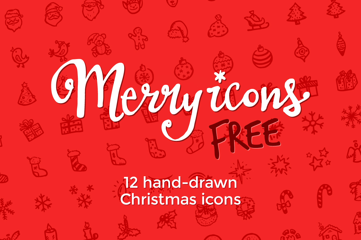 1160x772 Merry Icons Free Free Christmas Vector Icons