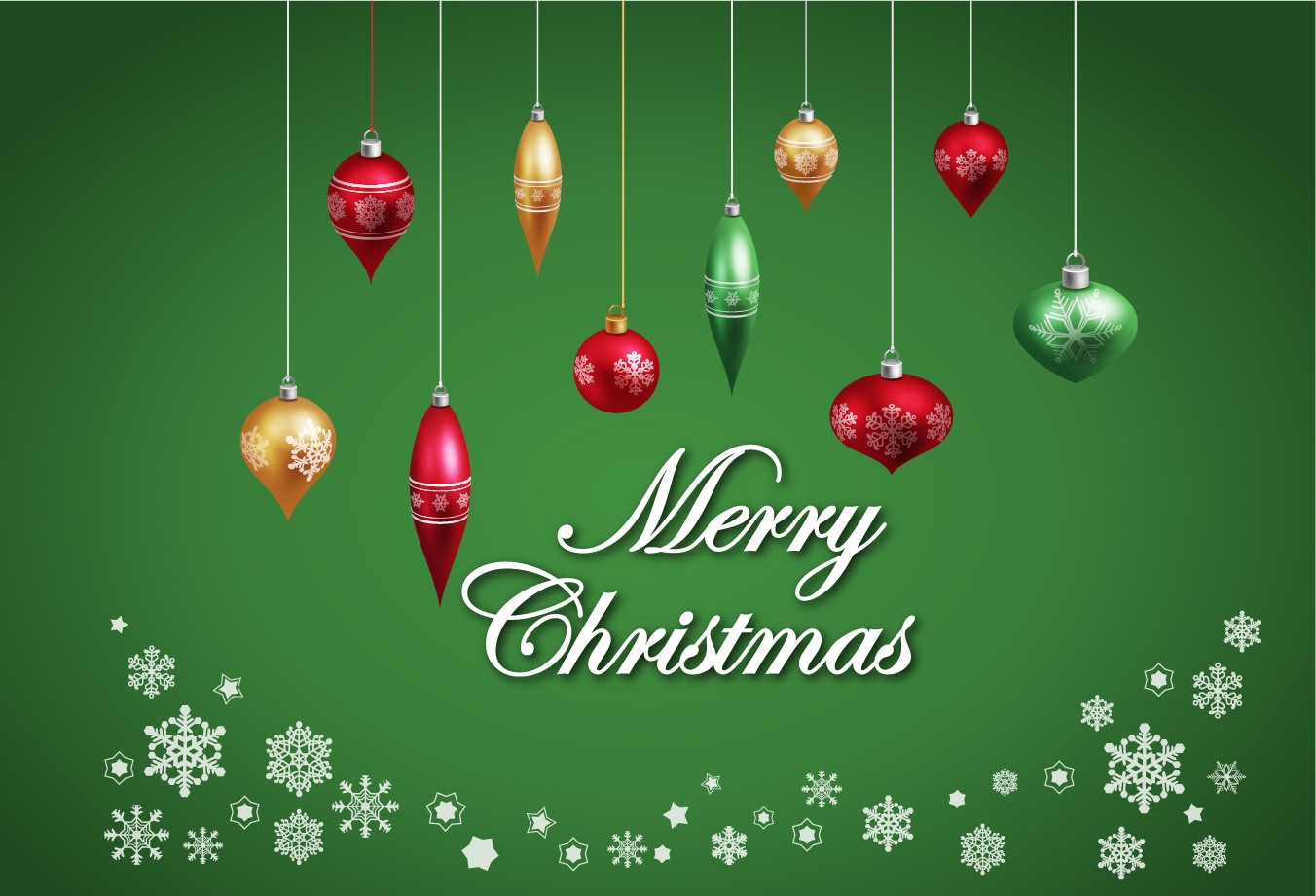 1352x921 Christmas Decorations Vector Graphics Vectorvice