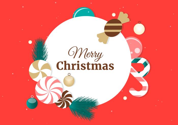 700x490 Free Flat Christmas Vector Elements