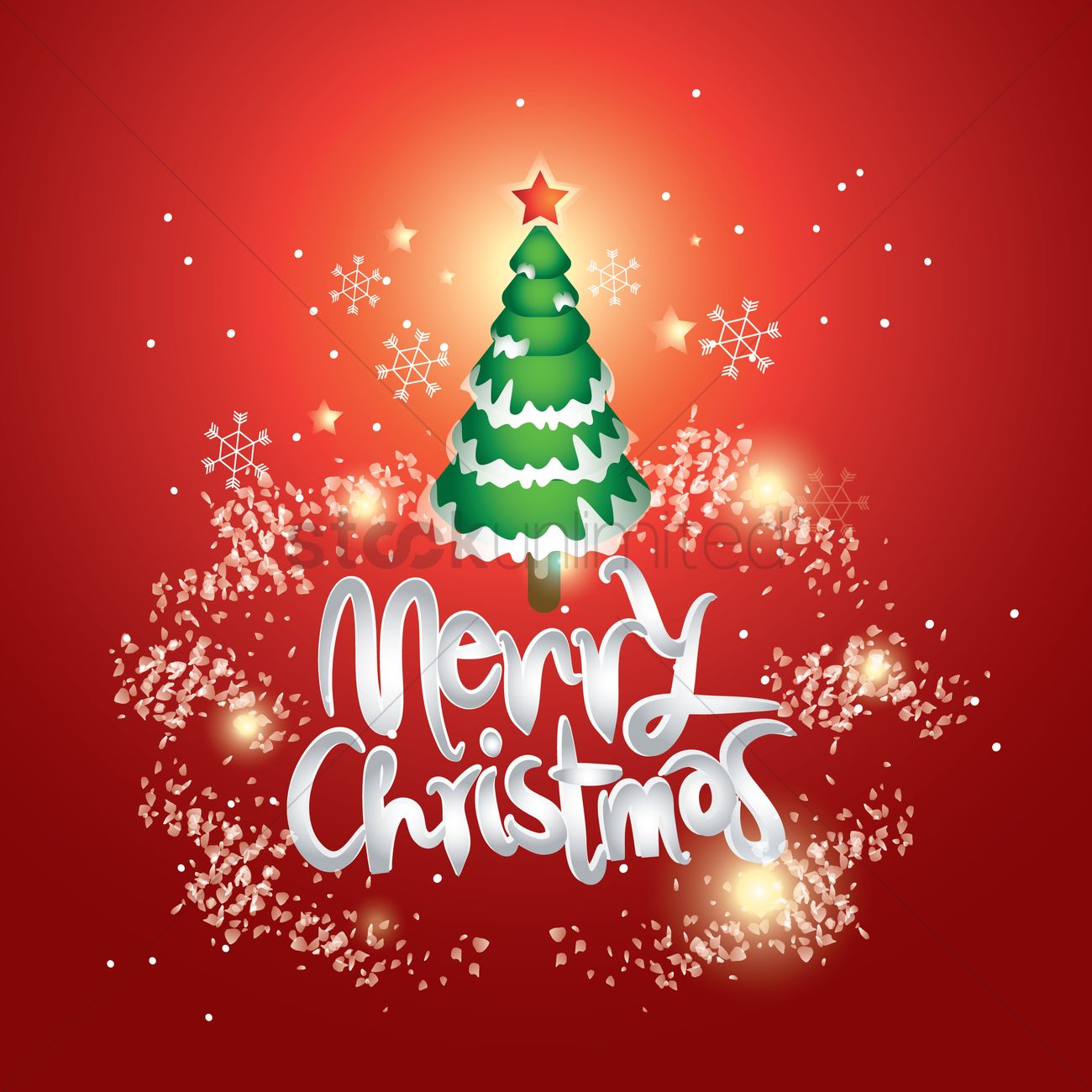1300x1300 Merry Christmas Wallpaper Vector Image