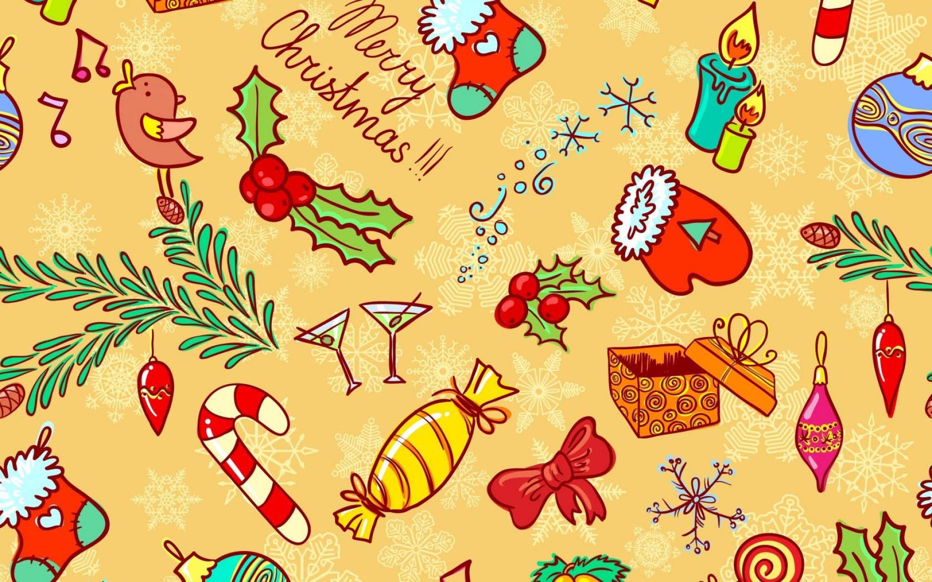1920x1200 Vector Texture Artwork Wallpaper Hd Christmas Wallpapers