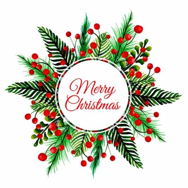 640x640 Watercolor Christmas, Watercolor, Christmas, Merry Png And Vector
