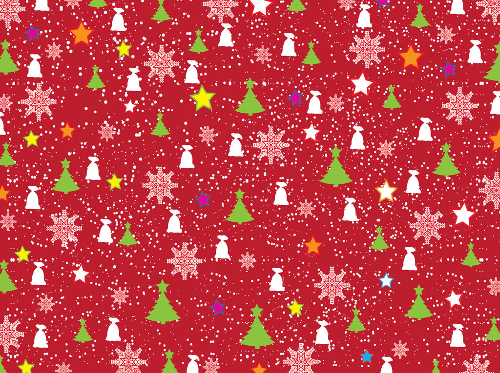 1024x765 Christmas Paper Pattern Vector Art Graphics
