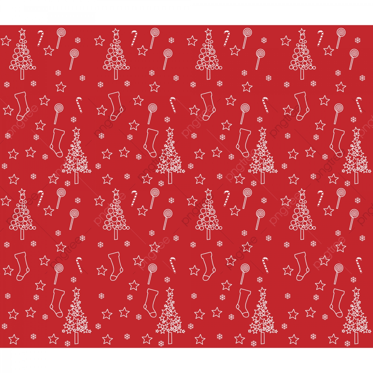1200x1200 Red Wrapping Paper With Background Of Christmas Boots