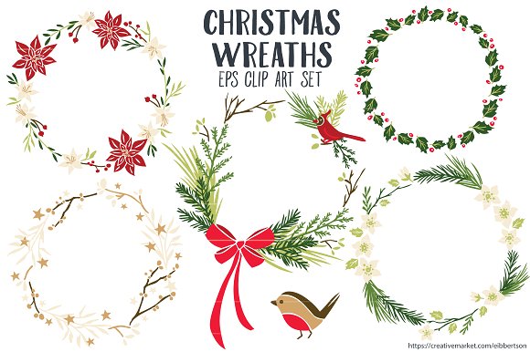 Christmas Wreath Vector Png Images In Collection 580x386 Christmas Wreath Vector Png Images In Collection