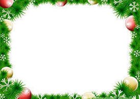 274x195 Free Christmas Wreath Vector Borders Clipart And Vector Graphics