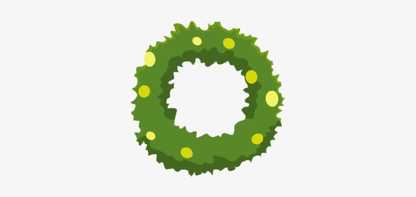 820x388 Lime Green Wreath
