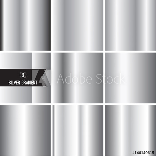500x500 Set Of Silver Foil Texture Background Collection Grey, Chrome