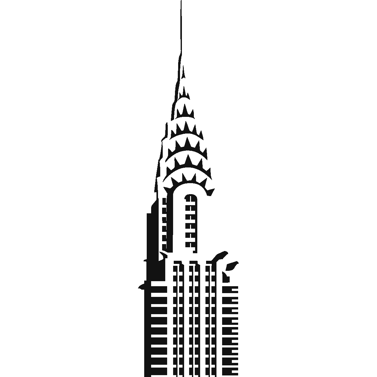 1200x1200 Chrysler Building Vector