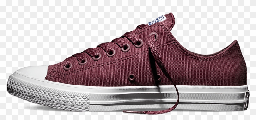 840x396 Converse Chuck Taylor All Star Ii Low 'bordeaux' Medial, Hd Png