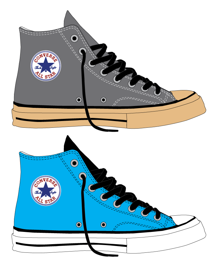 Chuck Taylor Vector at Vectorified.com | Collection of Chuck Taylor ...