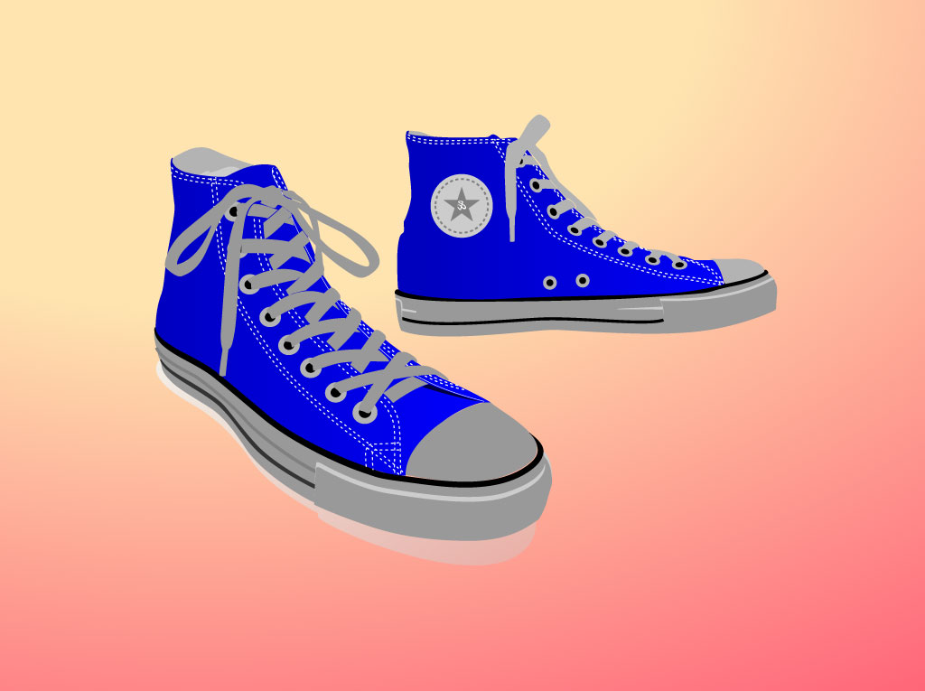 1024x765 Retro Sneaker Graphics
