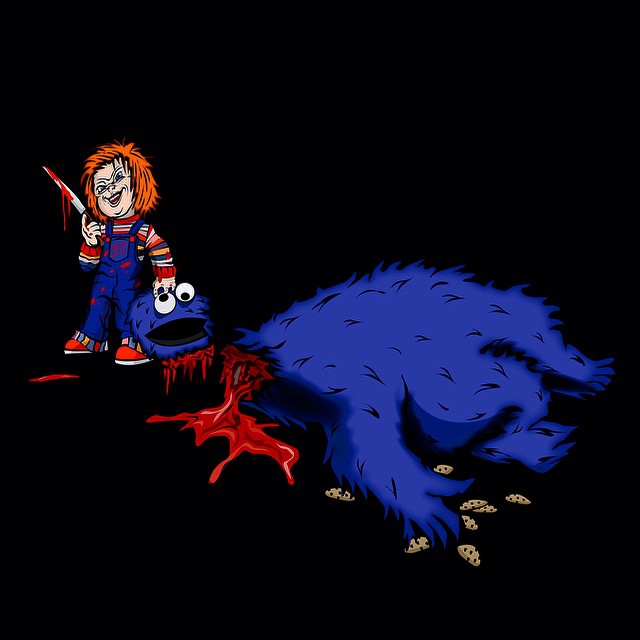 640x640 Chucky Doesn't Like Cookies Or The Cookie Monster