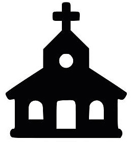262x279 Church Icon Vector Illustration