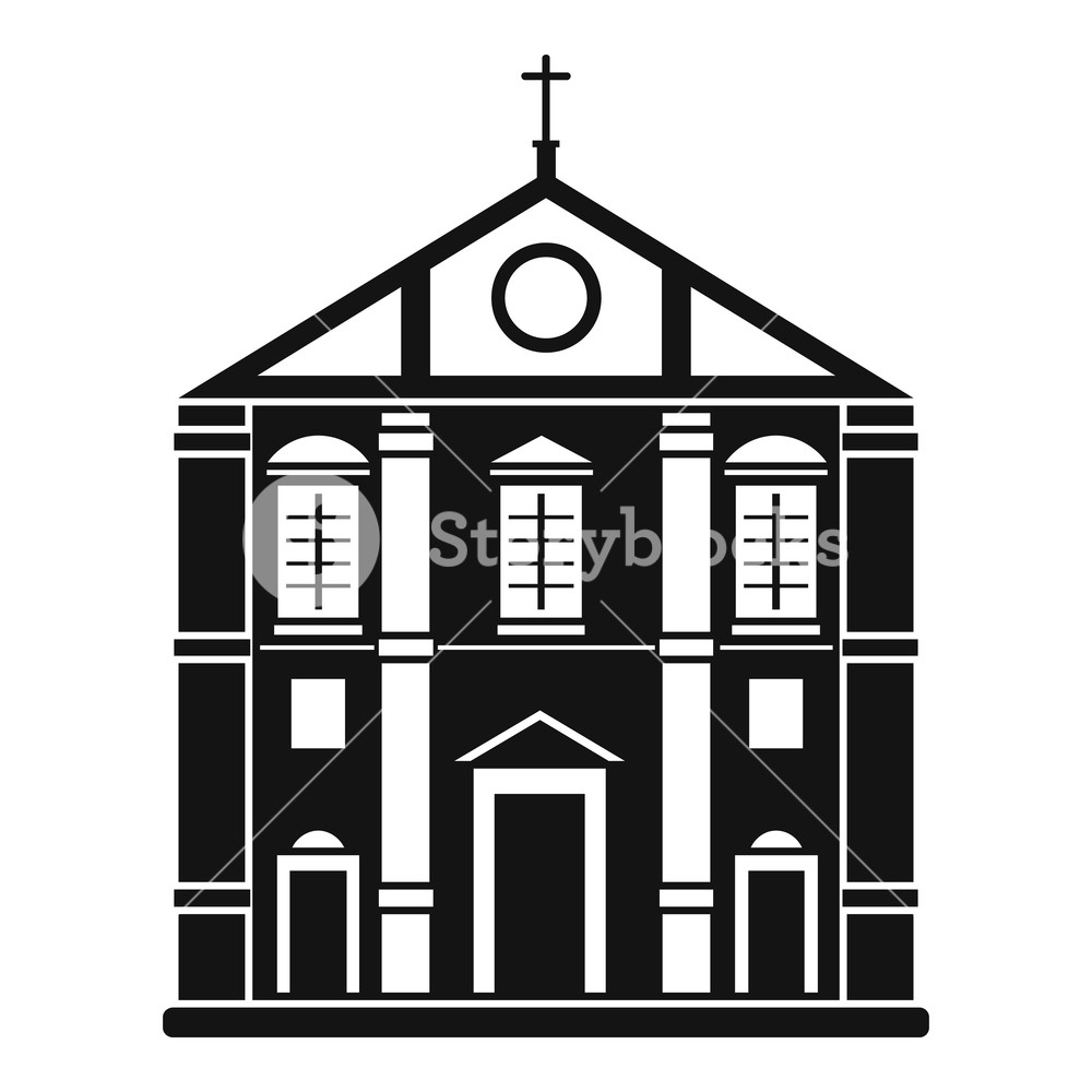 1000x1000 Church Icon Simple Illustration Of Church Vector Icon For Web