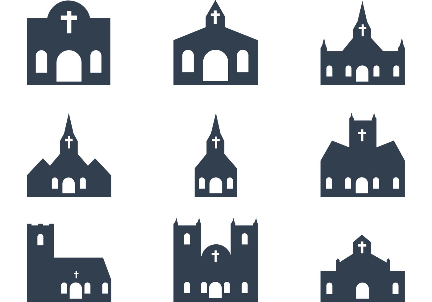 1400x980 Free Vector Church Vectors