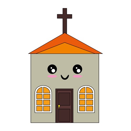 450x450 Isolated Big Church Icon Vector Illustration Graphic Design