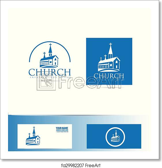 561x581 Free Art Print Of Church Logo Vector Company Logo Icon Element