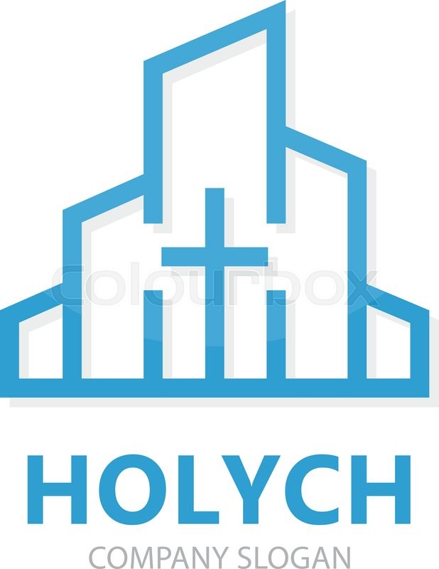 618x800 Vector Church Logo Design Church Stock Vector Colourbox