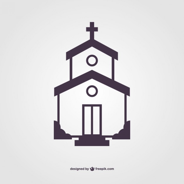 Church Silhouette Vector Vector Free Download 626x626 Church Silhouette Vector Vector Free Download