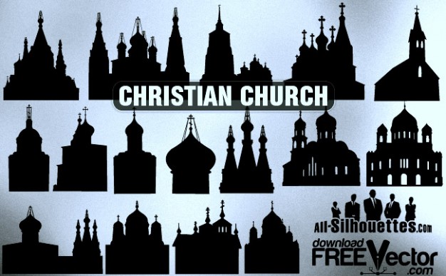 Vector Christian Church All Silhouettes Vector Free Download 626x387 Vector Christian Church All Silhouettes Vector Free Download