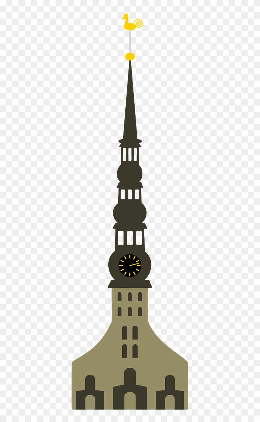 840x1361 Church Vector Spire Symbol