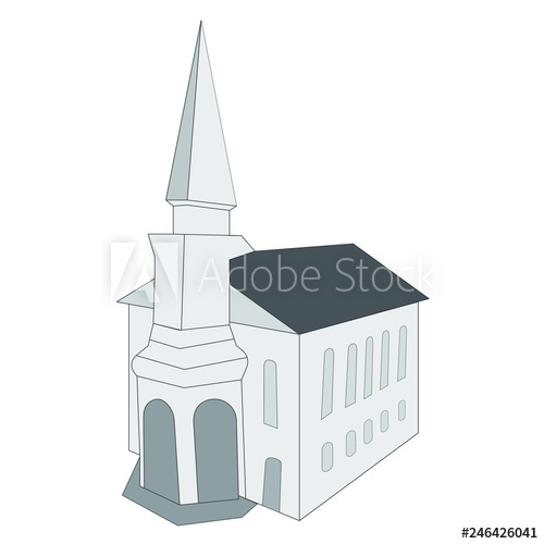 Church Steeple Vector at Vectorified.com | Collection of Church Steeple ...