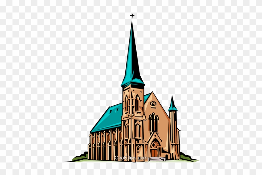 840x560 Church Royalty Free Vector Clip Art Illustration