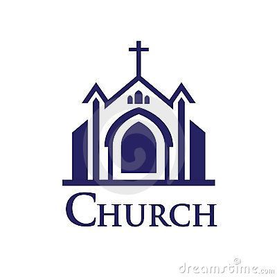 400x400 Church Vector Illustration