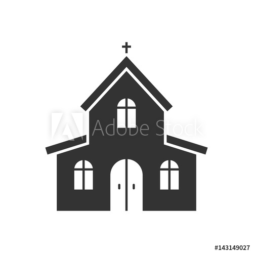 500x500 Church Vector Icon