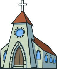 194x235 Cartoon Church Vector Art Illustration To Make