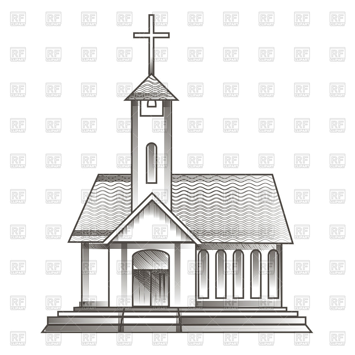 Church Vector At Vectorified.com | Collection Of Church Vector Free For ...