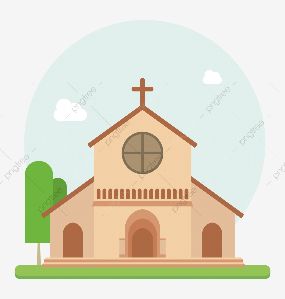 1200x1259 Christian Church Flat Vector, Religious, Christianity, Church Png