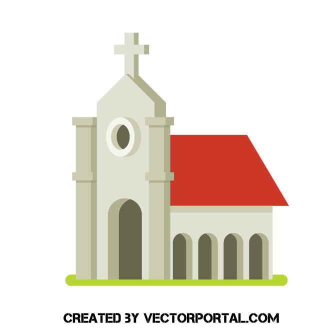 660x660 Church Vector Clip Art Religious Free Vectors Free Vector