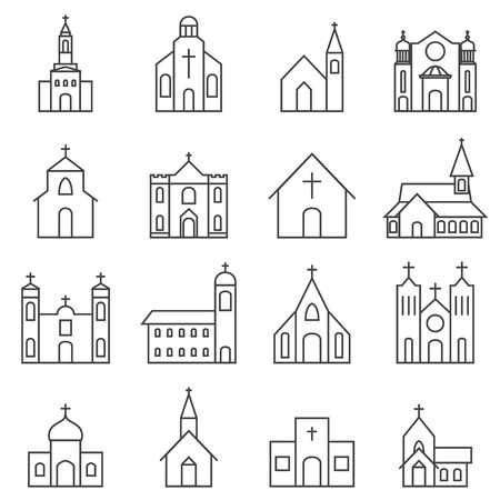 450x450 Stock Vector Dear Church Building Icon, Church Icon, Church