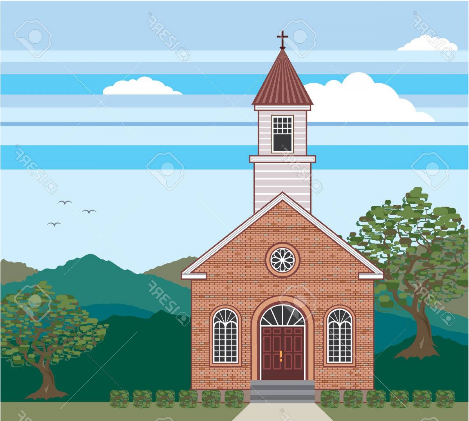 1560x1400 Church Clip Art Vector Cqrecords