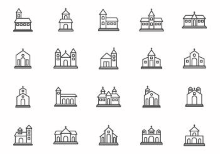Free Abbey And Church Vectors 700x490 Free Abbey And Church Vectors