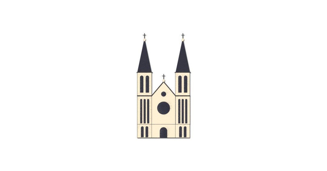 Twotowers Catholic Church Vector And Png Free Download 1080x565 Twotowers Catholic Church Vector And Png Free Download