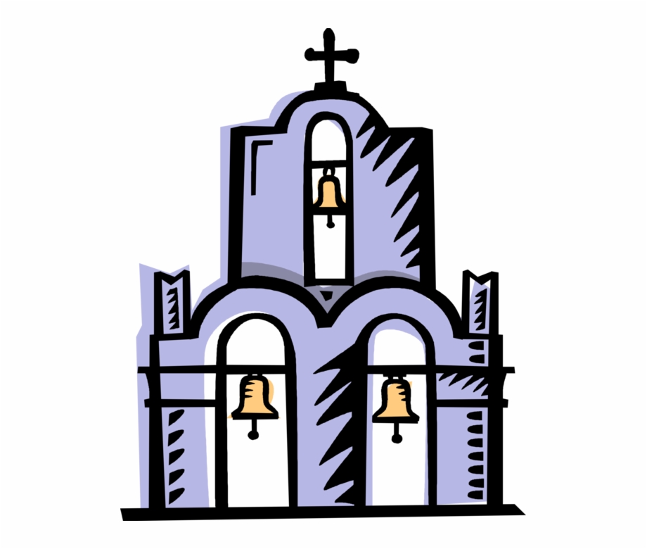 Vector Illustration Of Three Church Bells, Santorini, Transparent 920x780 Vector Illustration Of Three Church Bells, Santorini, Transparent
