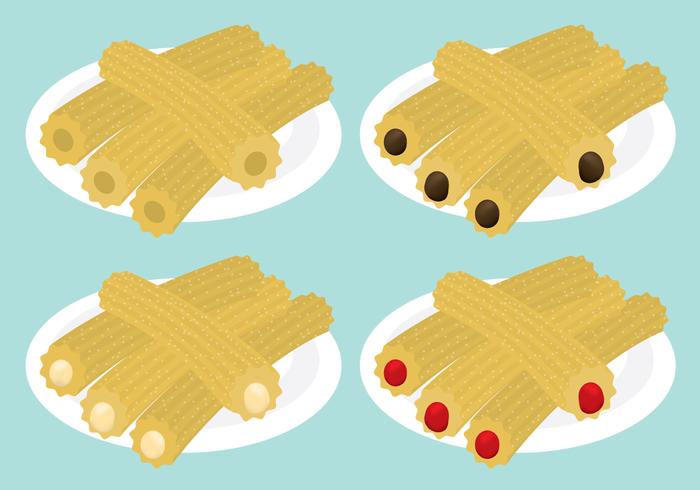 700x490 Churros Vectors