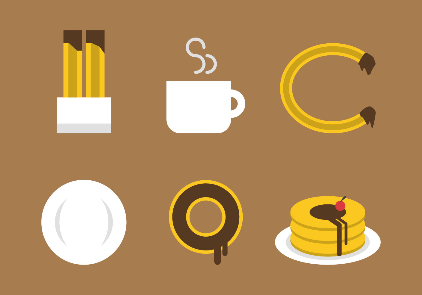 1400x980 Churros Free Vector Art
